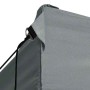 Carpa pleglable Pop-up con 4 paredes 3x4,5 m gris antracita