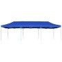 Carpa para fiestas pop-up plegable azul 3x9 m