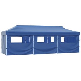 Carpa plegable Pop-up con 8 paredes laterales 870x291x315 cm