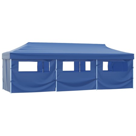 Carpa plegable Pop-up con 8 paredes laterales 870x291x315 cm