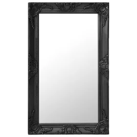 Baroque style black wall mirror 50x80 cm by vidaXL, Mirrors - Ref: Foro24-320323, Price: 62,81 €, Discount: %
