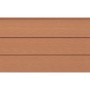 Tableros de valla de repuesto 9 uds WPC marrón 170 cm