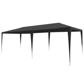 Carpa para fiestas PE gris antracita 3x6 m