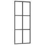Schiebetür mit ESG-Glas- und Aluminiumbeschlägen 76x205 cm. von vidaXL, Türen - Ref: Foro24-3081945, Preis: 234,29 €, Rabatt: %