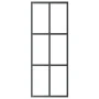 Schiebetür mit ESG-Glas- und Aluminiumbeschlägen 76x205 cm. von vidaXL, Türen - Ref: Foro24-3081945, Preis: 234,29 €, Rabatt: %