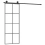 Schiebetür mit ESG-Aluminium-Glasbeschlag-Set 76x205 cm von vidaXL, Türen für zu Hause - Ref: Foro24-3152140, Preis: 256,94 €...