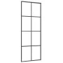 Schiebetür mit ESG-Aluminium-Glasbeschlag-Set 76x205 cm von vidaXL, Türen für zu Hause - Ref: Foro24-3152140, Preis: 256,94 €...