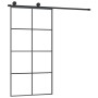 Schiebetür-Set mit Beschlägen aus ESG-Glas und Aluminium, 102,5x205 cm. von vidaXL, Türen für zu Hause - Ref: Foro24-3152144,...