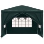 Carpa para fiestas verde 3x3 m