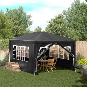 Carpa para fiestas gris antracita 3x4 m