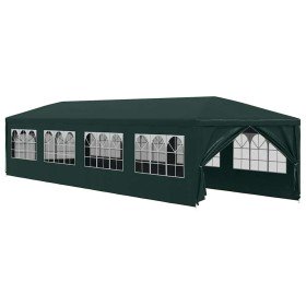 Carpa para fiestas verde 3x12 m