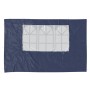 Paredes de carpa para fiestas con ventana 2 uds PE azul