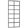Schiebetür mit ESG-Glas und Aluminiumbeschlägen 90x205 cm von vidaXL, Türen - Ref: Foro24-3081959, Preis: 218,78 €, Rabatt: %