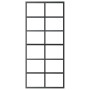 Schiebetür mit ESG-Glas und Aluminiumbeschlägen 90x205 cm von vidaXL, Türen - Ref: Foro24-3081959, Preis: 218,78 €, Rabatt: %
