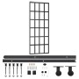 Schiebetür mit ESG-Glas und Aluminiumbeschlägen 76x205 cm von vidaXL, Türen - Ref: Foro24-3081963, Preis: 211,13 €, Rabatt: %