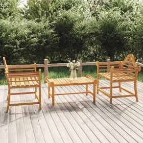Gartenstühle 2 Einheiten aus massivem Teakholz 91x62x94 cm von vidaXL, Gartenstühle - Ref: Foro24-319151, Preis: 253,13 €, Ra...