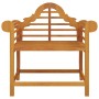 Sillas de jardín 2 unidades madera maciza de teca 91x62x94 cm de vidaXL, Sillas de jardín - Ref: Foro24-319151, Precio: 256,3...