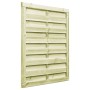 Puerta de valla madera de pino impregnada verde 100x125 cm