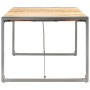 Solid rough mango wood dining table 200x100x75 cm by vidaXL, Kitchen and dining tables - Ref: Foro24-321565, Price: 338,23 €,...