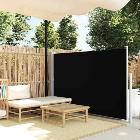 Toldo lateral retráctil 140x300 cm negro Toldo lateral retráctil 140x300 cm negro