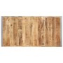 Solid rough mango wood dining table 200x100x75 cm by vidaXL, Kitchen and dining tables - Ref: Foro24-321565, Price: 338,23 €,...