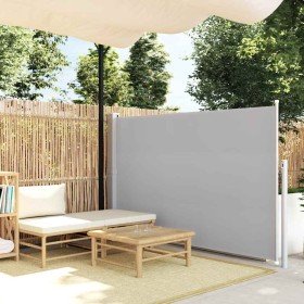 Toldo lateral retráctil 140x300 cm gris