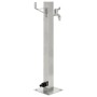 Columna de agua de jardín acero inoxidable cuadrada 65 cm