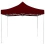Carpa plegable profesional aluminio rojo tinto 3x3 m en Carpas y cenadores | Comprar online en Foro24