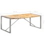 Esstisch aus massivem, rauem Mangoholz, 200 x 100 x 75 cm von vidaXL, Küchen- und Esstische - Ref: Foro24-321565, Preis: 338,...