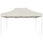 Carpa plegable profesional de aluminio crema 4,5x3 m