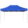 Carpa plegable profesional de aluminio azul 4,5x3 m