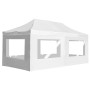 Carpa plegable profesional y paredes aluminio blanco 6x3 m en Carpas y cenadores | Comprar online en Foro24