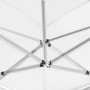Carpa plegable profesional y paredes aluminio blanco 6x3 m
