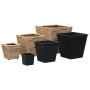 Conjunto de arriates 3 piezas jacinto de agua en Maceteros y jardineras | Comprar online en Foro24