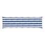 Garden bench cushion blue and white striped fabric 200x50x7 cm by vidaXL, Cushions for chairs and sofas - Ref: Foro24-361652,...