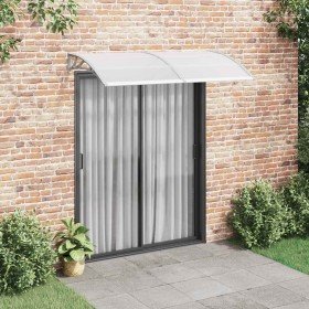 Marquesina para puerta PC gris 200x100 cm Marquesina para puerta PC gris 200x100 cm