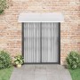 Marquesina para puerta PC gris 200x100 cm
