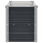 Arriate de acero galvanizado gris antracita 100x40x45 cm en Maceteros y jardineras | Comprar online en Foro24