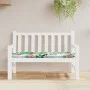 Kissen für Gartenbank, mehrfarbiger Stoff, 120 x 50 x 7 cm von vidaXL, Kissen für Stühle und Sofas - Ref: Foro24-361597, Prei...