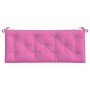 Gartenbankkissen rosa Stoff 120x50x7 cm von vidaXL, Kissen für Stühle und Sofas - Ref: Foro24-361600, Preis: 29,10 €, Rabatt: %