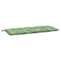 Gartenbankkissen, Stoff mit Blattdruck, 120 x 50 x 7 cm von vidaXL, Kissen für Stühle und Sofas - Ref: Foro24-361599, Preis: ...