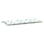Gartenbank Kissen Stoff Blattdruck 120x50x7 cm von vidaXL, Kissen für Stühle und Sofas - Ref: Foro24-361598, Preis: 22,11 €, ...