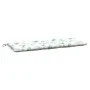 Gartenbank Kissen Stoff Blattdruck 120x50x7 cm von vidaXL, Kissen für Stühle und Sofas - Ref: Foro24-361598, Preis: 21,80 €, ...