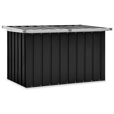 Caja de almacenaje para jardín gris antracita 109x67x65 cm en Cajas de almacenaje para exteriores | Comprar online en Foro24