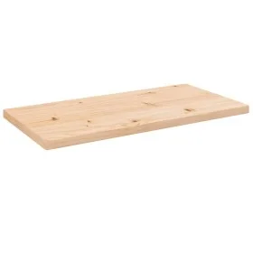 Rectangular table top solid pine wood 80x40x2.5 cm by vidaXL, Table tops - Ref: Foro24-824400, Price: 39,95 €, Discount: %
