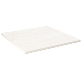 Quadratische Tischplatte Massives Zirbenholz weiß 90x90x2,5 cm von vidaXL, Tischplatten - Ref: Foro24-824396, Preis: 102,38 €...
