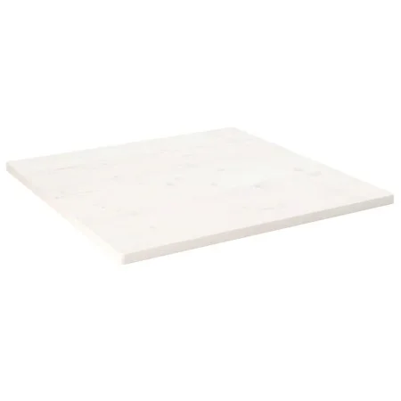 Quadratische Tischplatte Massives Zirbenholz weiß 90x90x2,5 cm von vidaXL, Tischplatten - Ref: Foro24-824396, Preis: 98,93 €,...