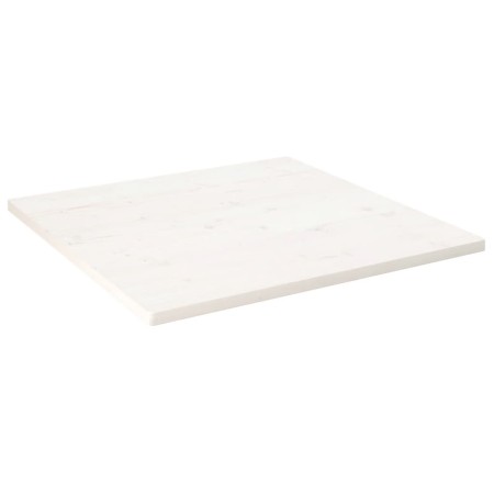 Quadratische Tischplatte Massives Zirbenholz weiß 90x90x2,5 cm von vidaXL, Tischplatten - Ref: Foro24-824396, Preis: 102,38 €...