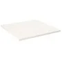 Quadratische Tischplatte Massives Zirbenholz weiß 90x90x2,5 cm von vidaXL, Tischplatten - Ref: Foro24-824396, Preis: 98,93 €,...