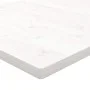 Quadratische Tischplatte Massives Zirbenholz weiß 90x90x2,5 cm von vidaXL, Tischplatten - Ref: Foro24-824396, Preis: 98,93 €,...